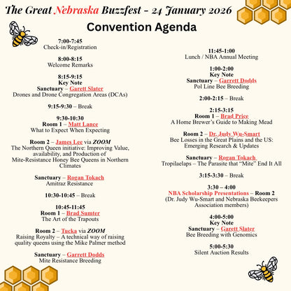 2026 Nebraska BuzzFest Convention Ticket