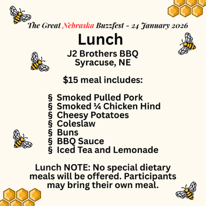 2026 Nebraska BuzzFest Convention Ticket